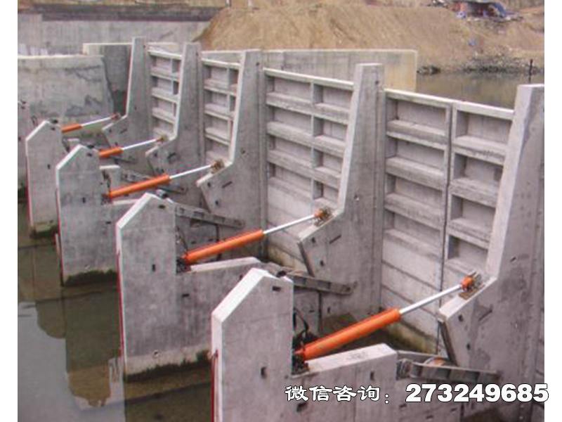 郊水库水电站液压闸门