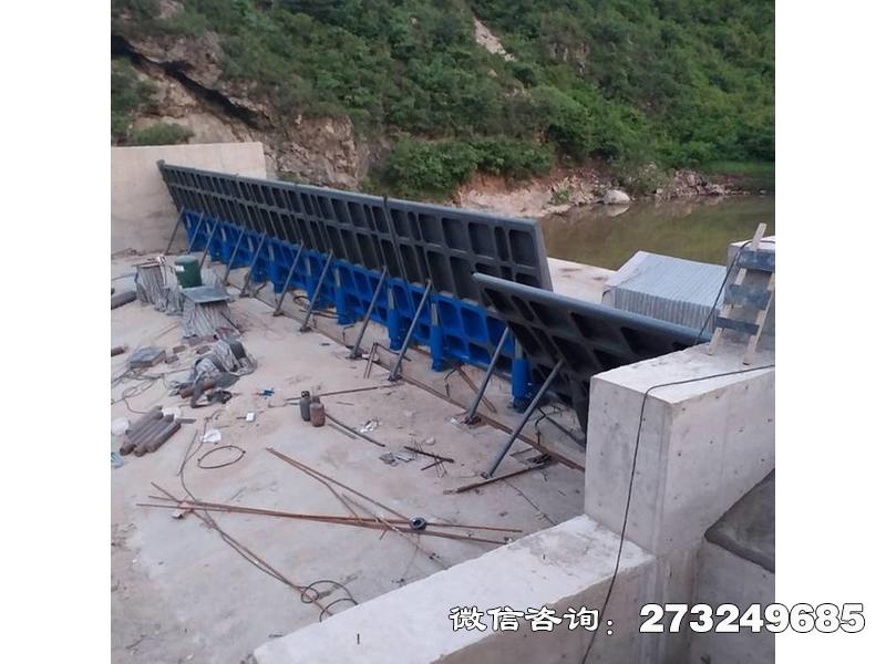 郊活动拦水液压钢坝